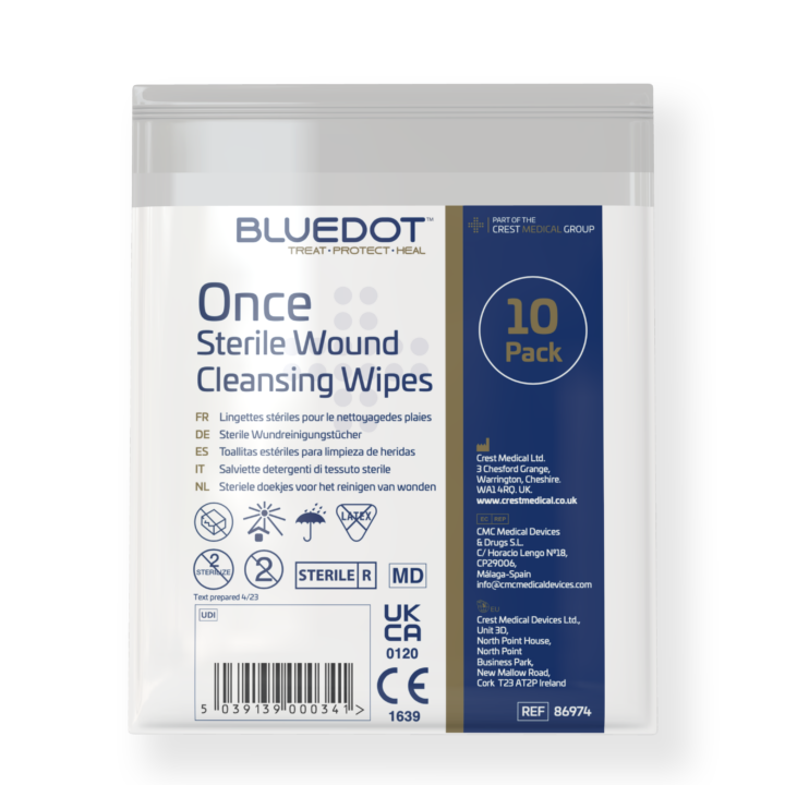 Alcohol-free Cleansing Wipes Box of 10