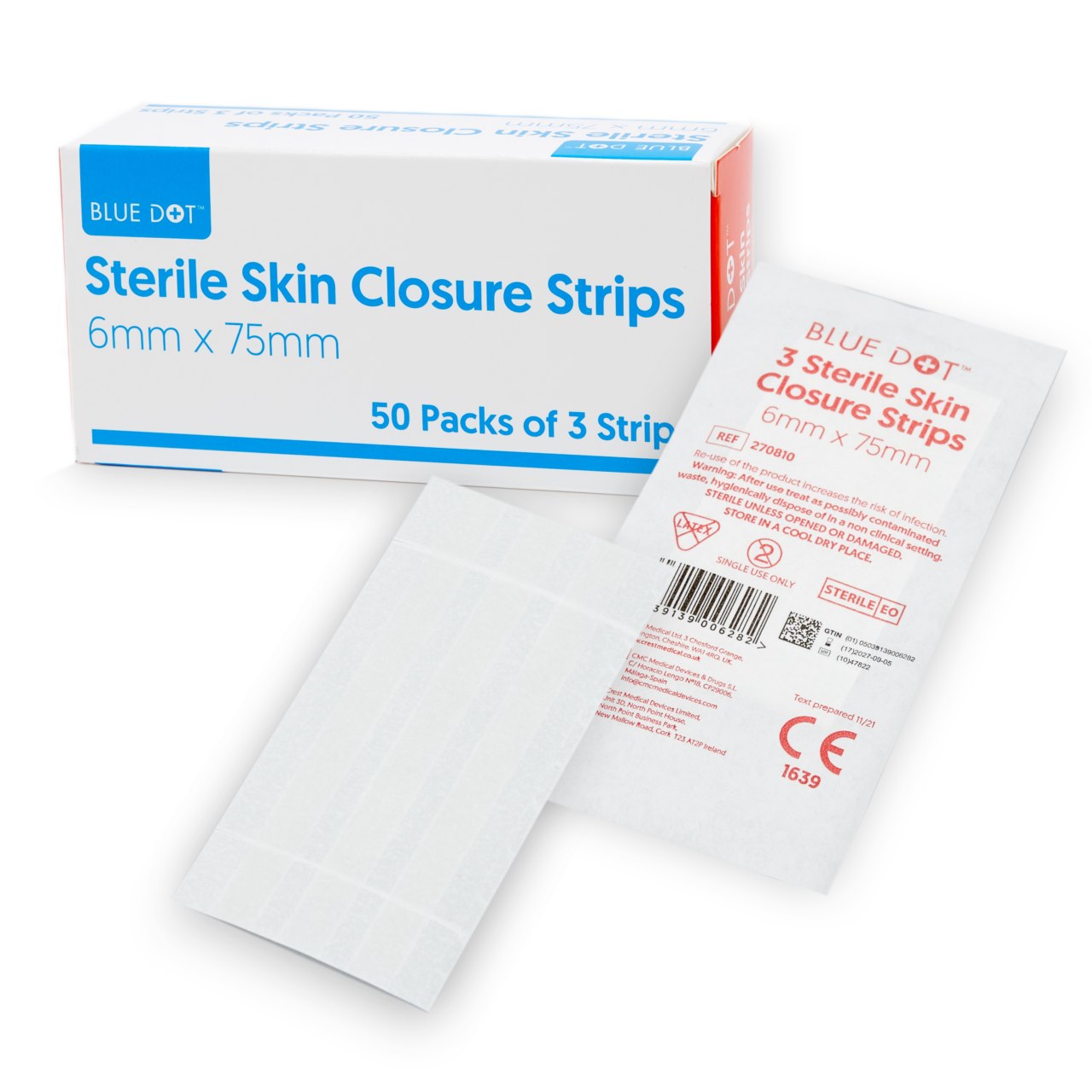 Sterile Skin Closure Strips 75mm x 6mm (Box 50 x 3) - Image 2