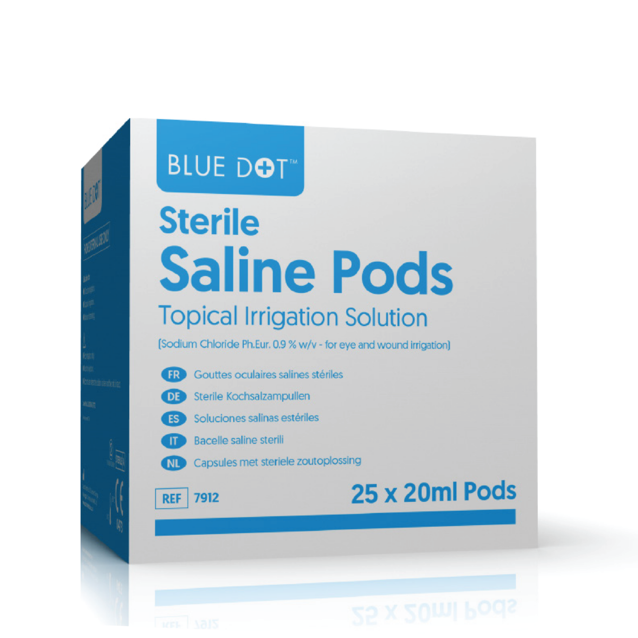 Sterile Eyewash 20ml Pods Box of 25 - Image 2
