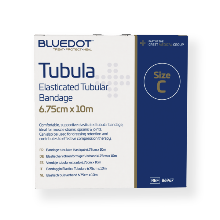 Elasticated Tubular Bandage Size C 6.75cm x 10m