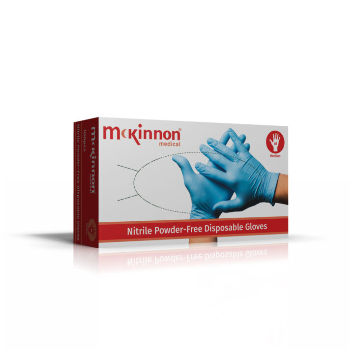 Nitrile Gloves Medium Box of 100