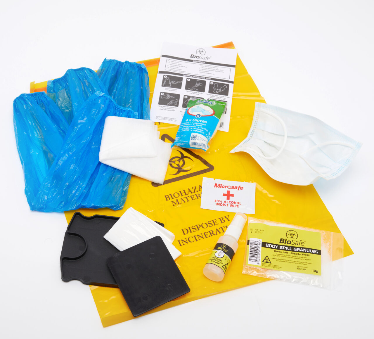 One Application Body Fluid Clean-Up Kit - Image 3