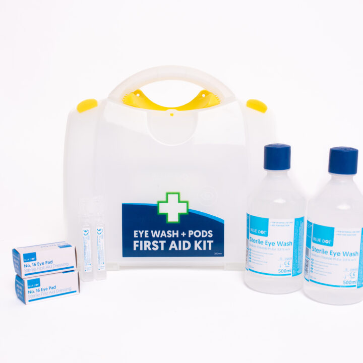 Blue Dot Eye Wash & Pod First Aid Kit