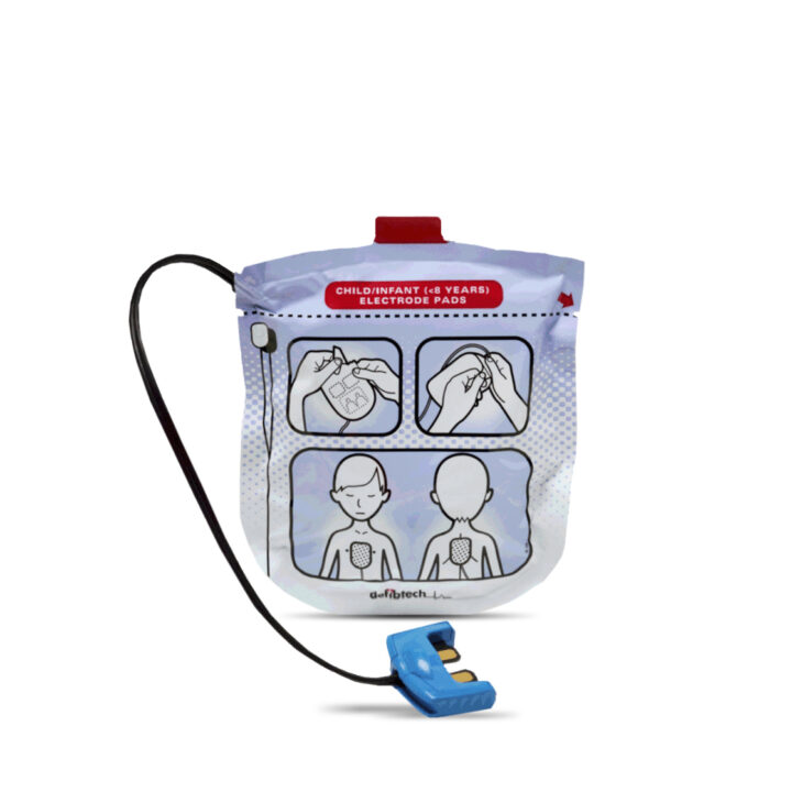Paediatric Defibrillator Pads One Set for Lifeline View