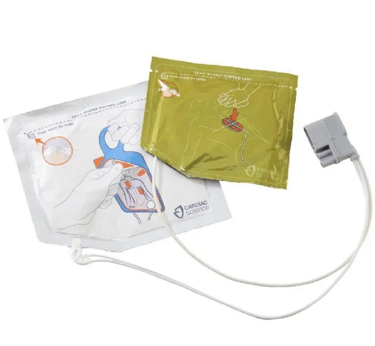 Powerheart G5 Adult Defibrillator Pads with CPR Device - Image 3