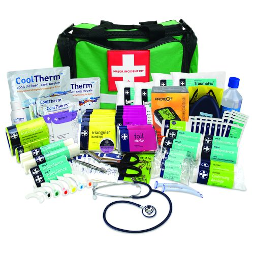 Major Incident First Aid Kit Responder Holdall One Size Green