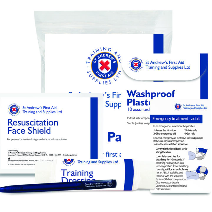 St Andrew's First Aid Training Pack