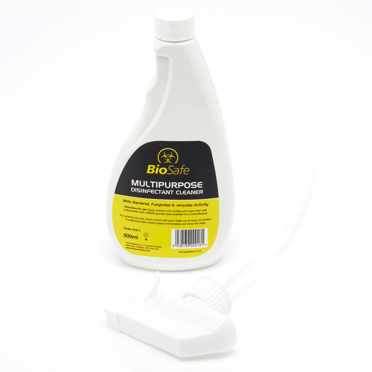 BioSafe Disinfectant Spray 500ml