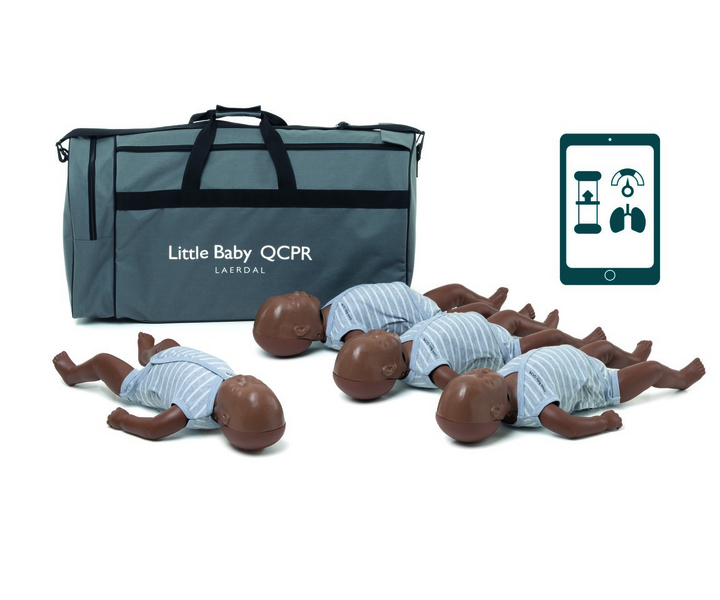 Baby Anne QCPR 4 Pack Manikins Dark