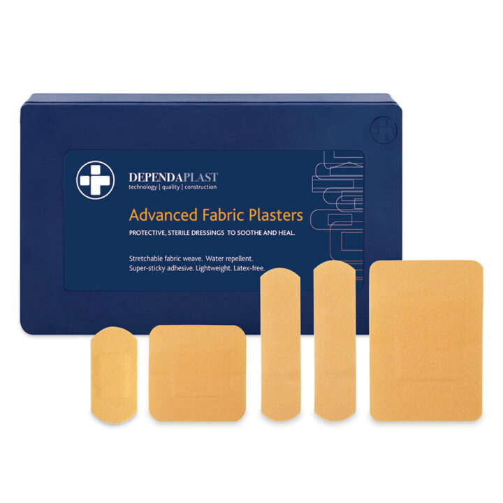 Fabric Plasters Assorted box 120
