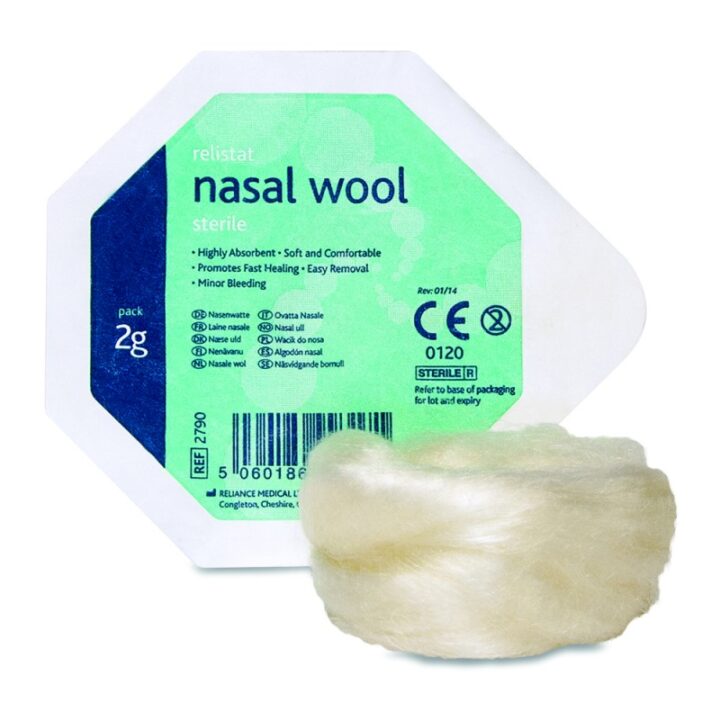 nasal sterile wool dressing
