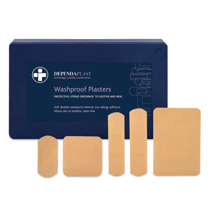 Waterproof Plasters Assorted Box of 120