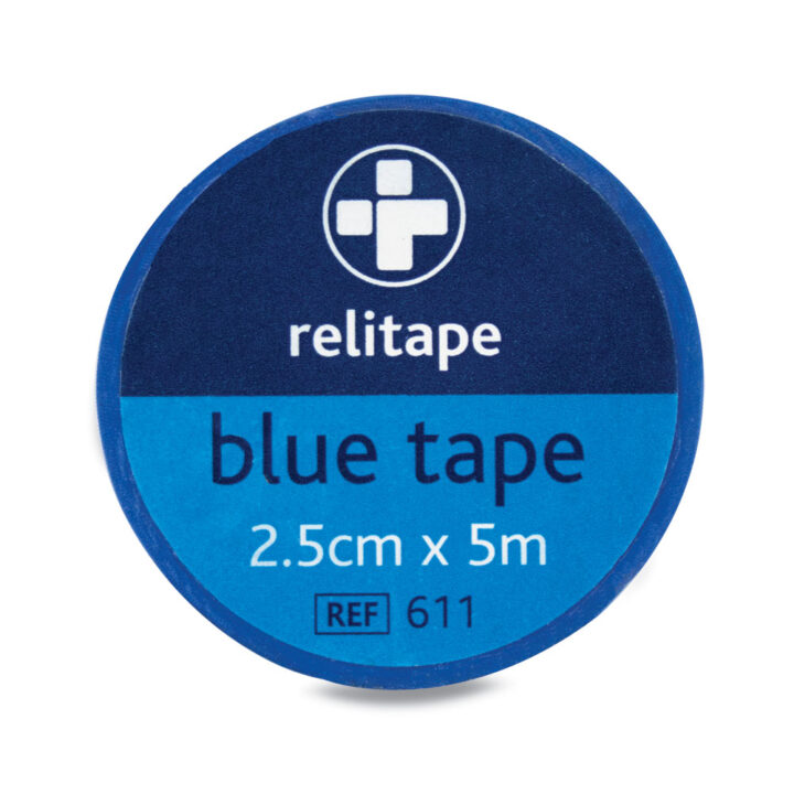 Blue Washproof Tape 2.5cm x 5m