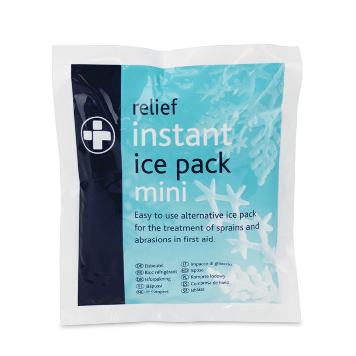 Relief Mini Instant Ice Pack 100g - Pack of 10