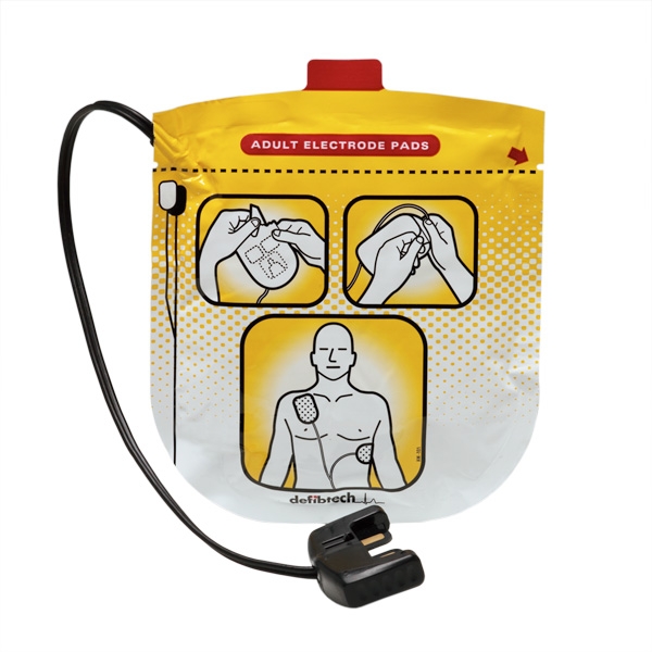 adult defibrillation pads one set for lifeline view