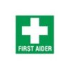 First Aider Helmet Sticker