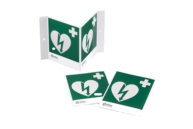 3D AED Wall Sign Kit