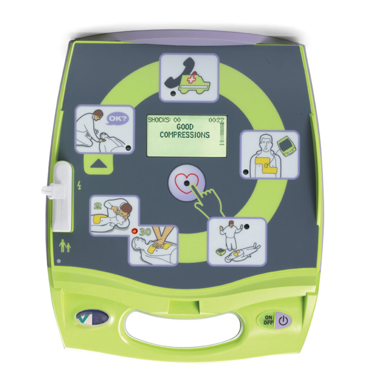 ZOLL AED - open