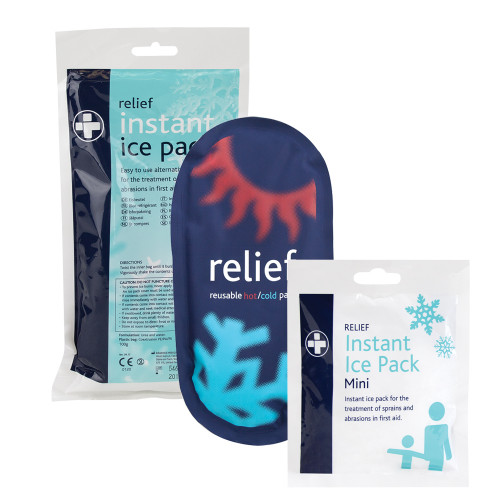 Ice Packs, Hot Packs and Sprays