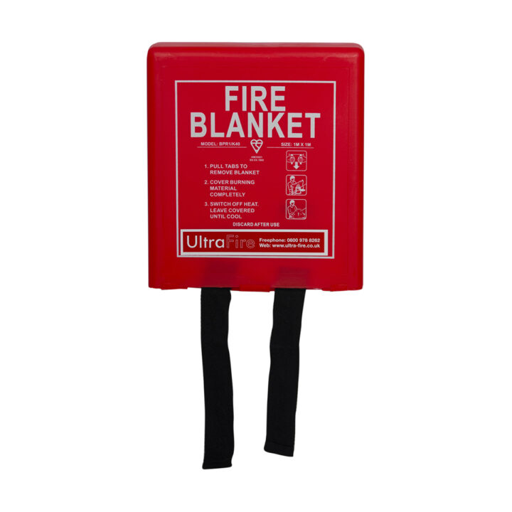 1m x 1m Fire Blanket in Rigid Case