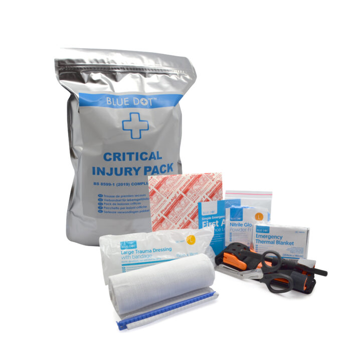 Blue Dot BS 8599-1 (2019) Critical Injury Pack