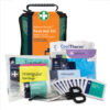 BS8599-1:2019 & BS8599-2:2014 Compliant Travel & Motoring Kit in Green Stockholm Bag