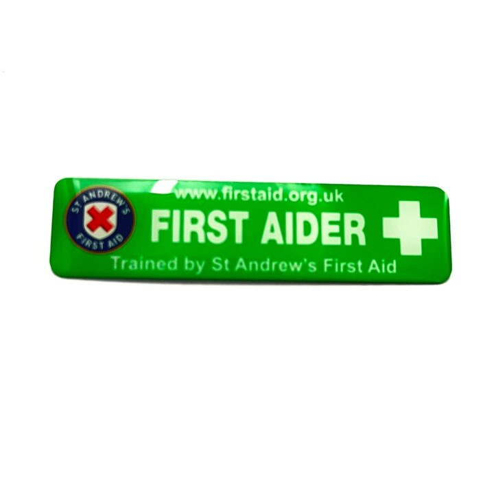 St Andrews First Aider Badge