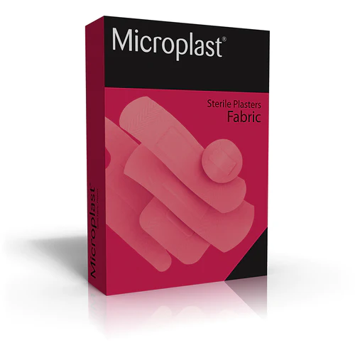Fabric Plasters Asssorted Box of 20