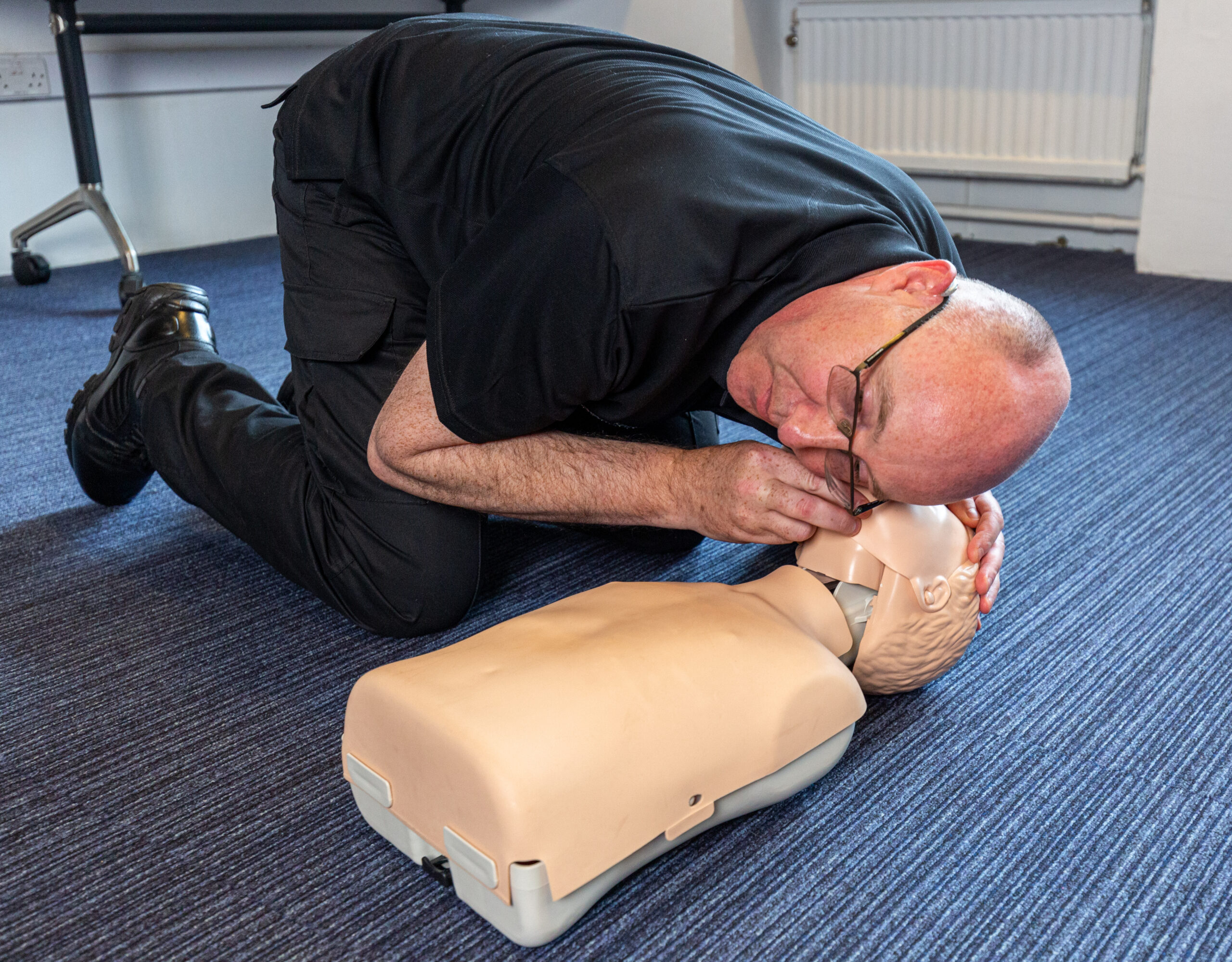 Child CPR training with St Andrew's First Aid