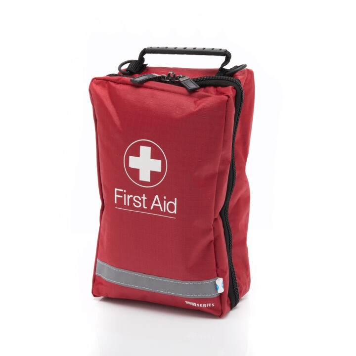 Blue Dot First Aid Kit Domestic/Car in Red Series Bag