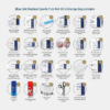 Blue Dot Medium Sports First Aid Kit in Orange Bag - Image 3